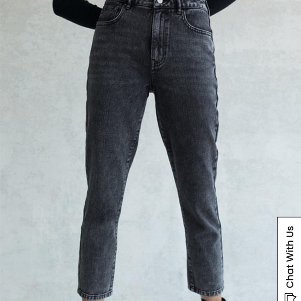Black Pacsun Mom Jeans Size 24